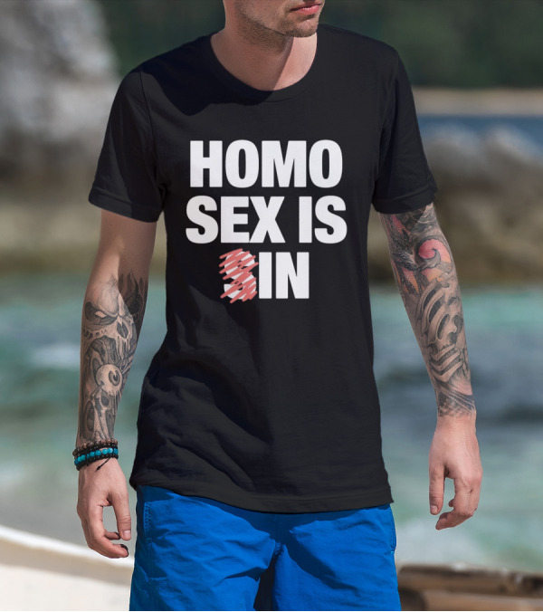 Homo Sex Is In T-Shirt