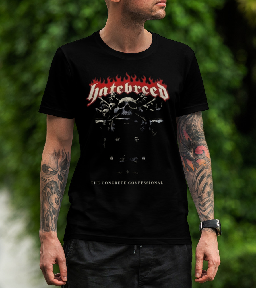 Hatebreed The Concrete Confessional 2025 T-Shirt