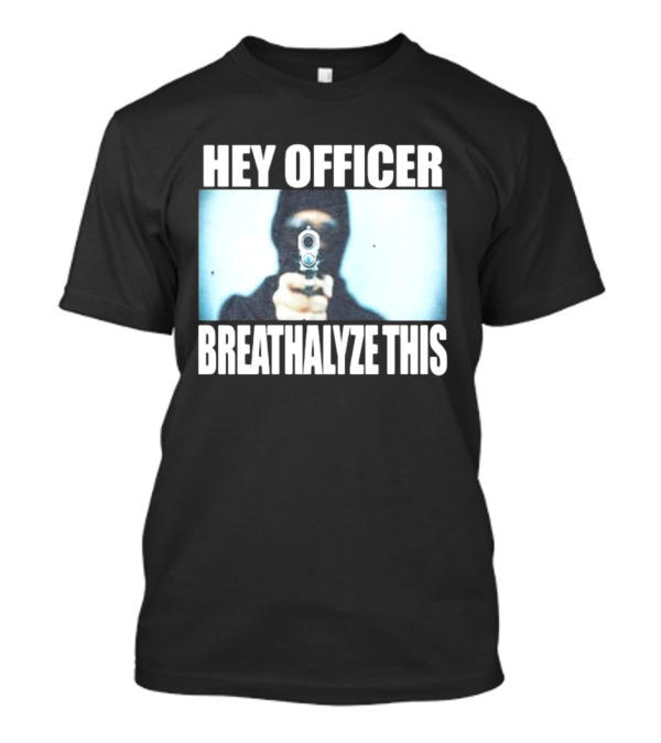 Haunted Starbucks Hey Officer Breathalyze This T-Shirt