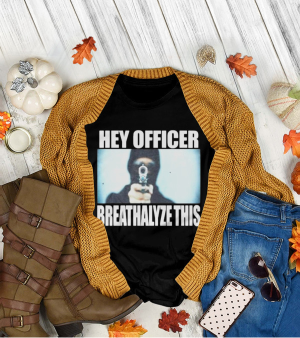 Haunted Starbucks Hey Officer Breathalyze This T-Shirt