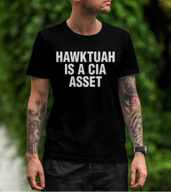 Hawk Tuah Is A Cia Asset T-Shirt