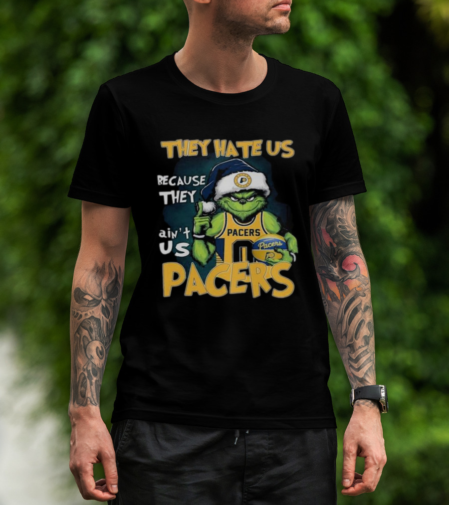 Grinch They Hate Us Because They Ain’t Us Packers T-Shirt