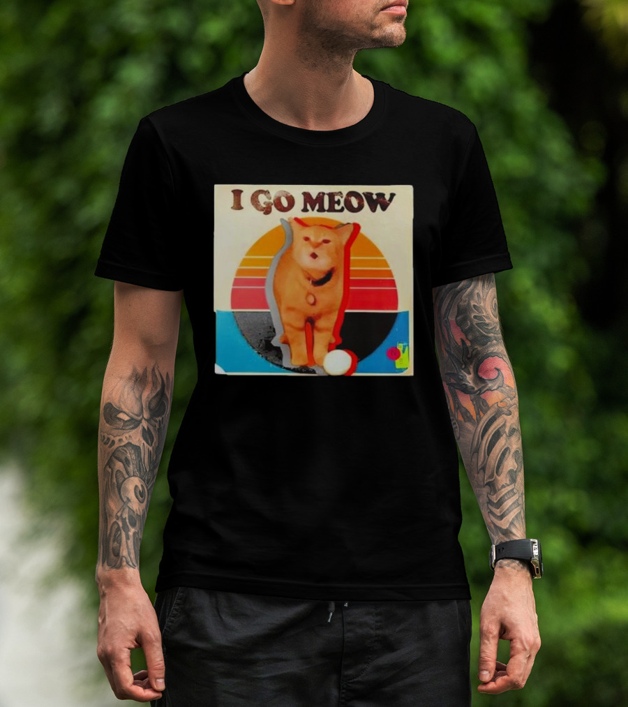 I Go Meow Vintage T-Shirt