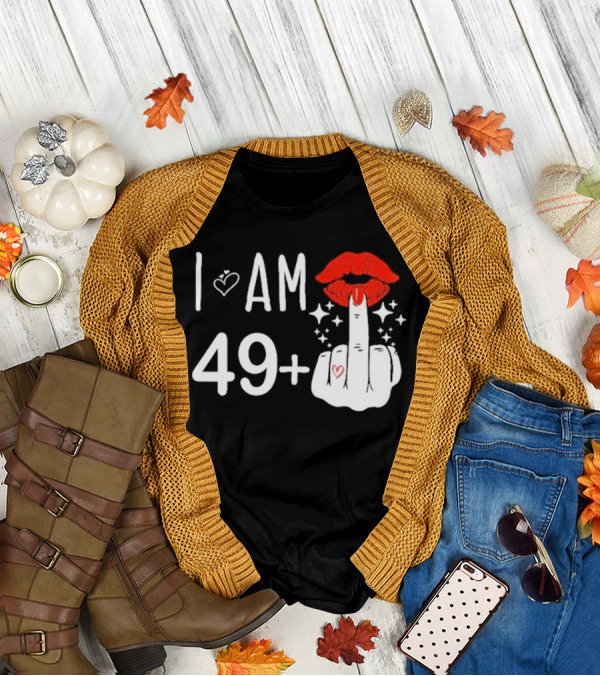 I Am 49 Plus 1 Middle T-Shirt