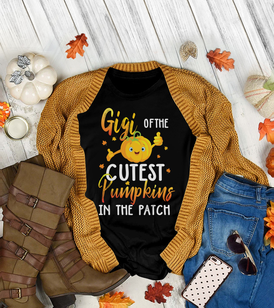 Gigi of the Cutest Pumpkins in the Patch T-Shirt
