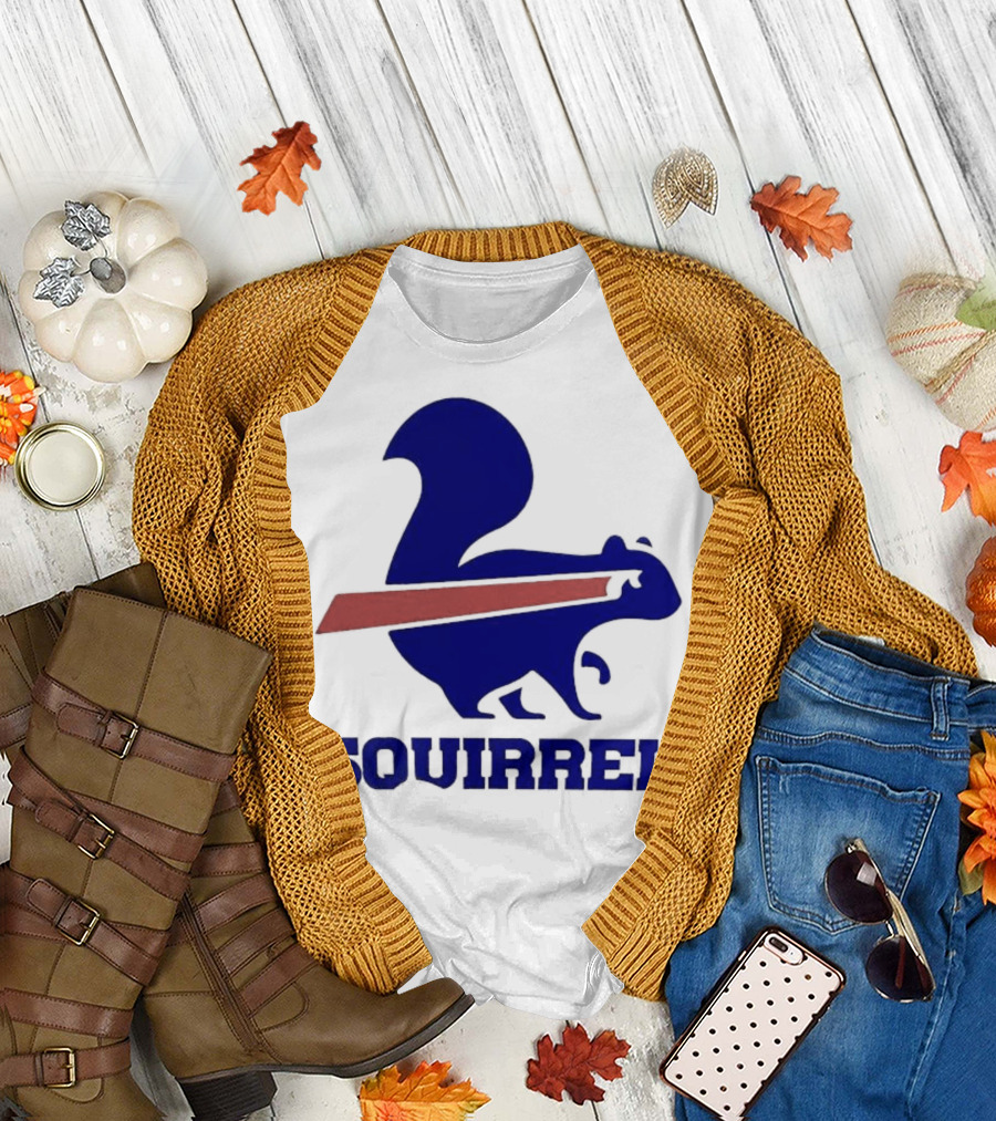 Buffalo Bills Squirrel Winters Squirrel T-Shirt