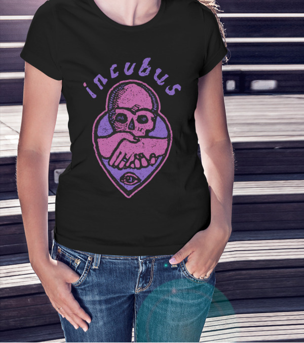 Incubus Skull Handshake T-Shirt