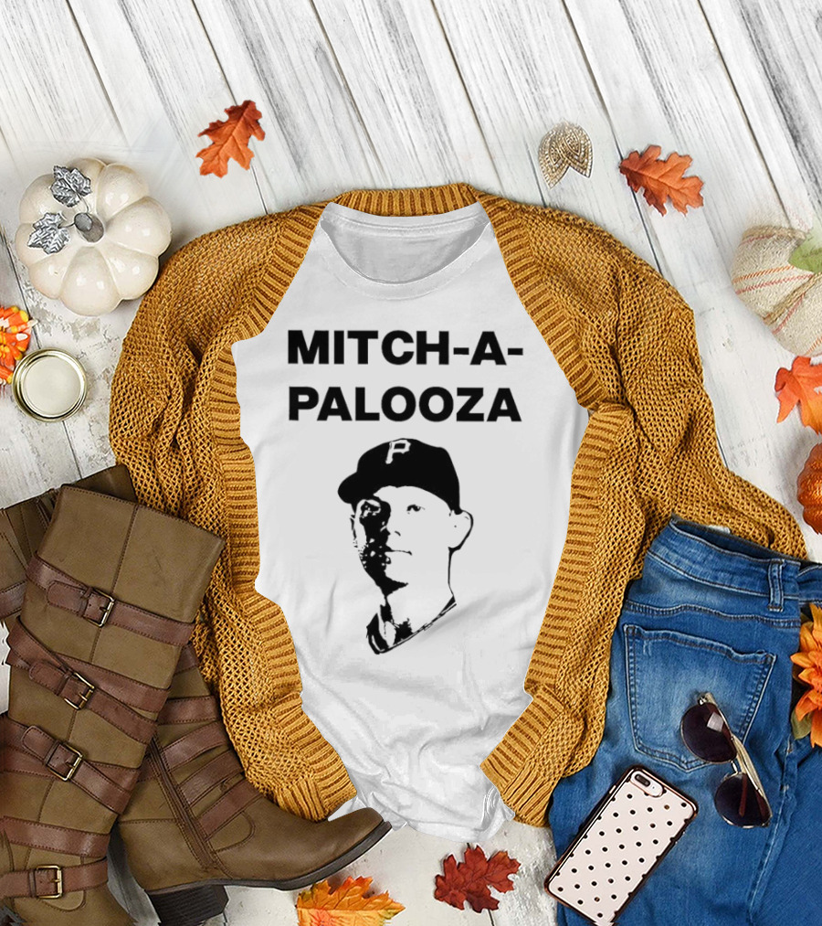 Mitch-a-Palooza P Baseball T-Shirt