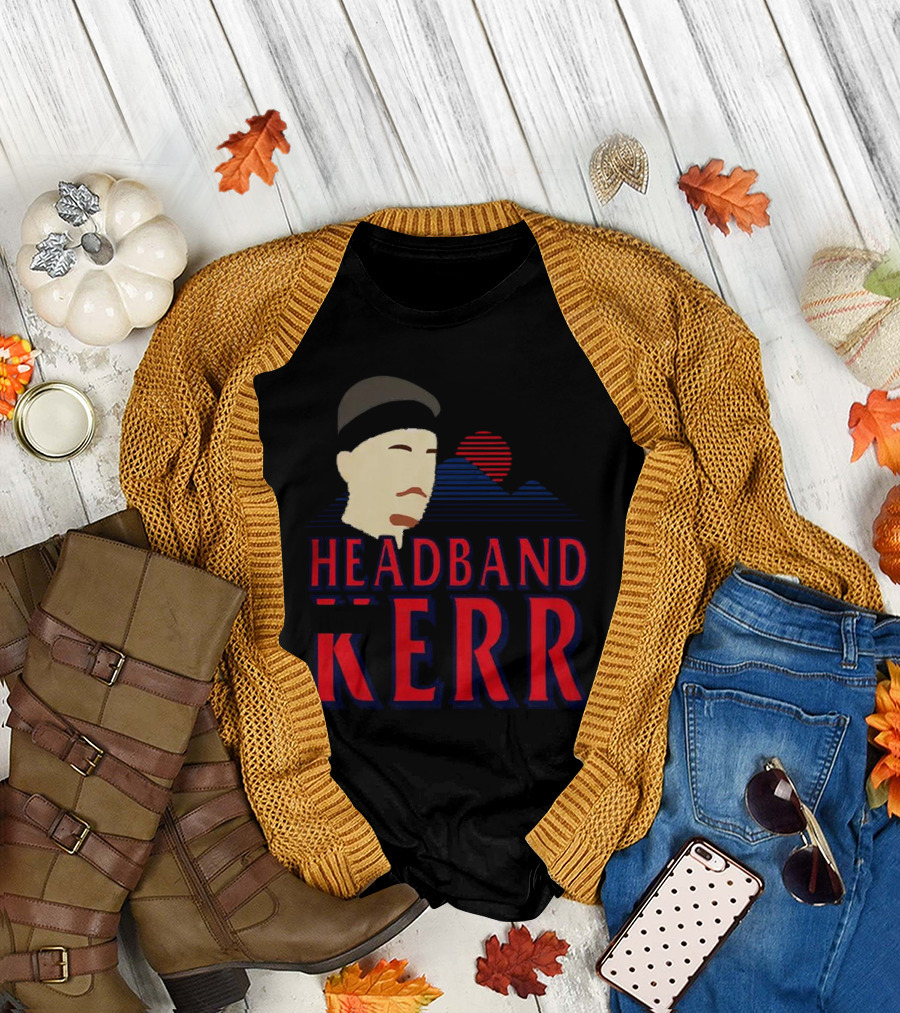 Headband Kerr Mountain Sunset T-Shirt