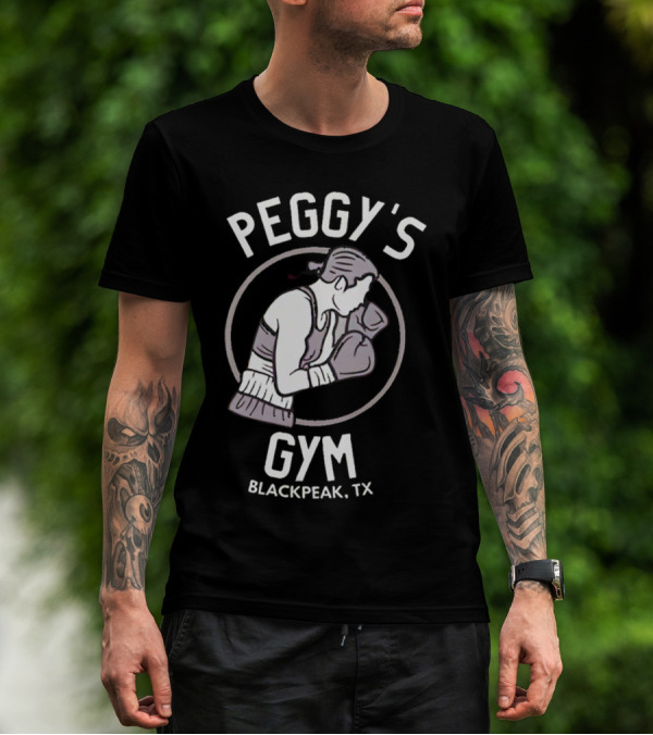 Peggy's Gym Blackpeak TX Boxing Fighter T-Shirt