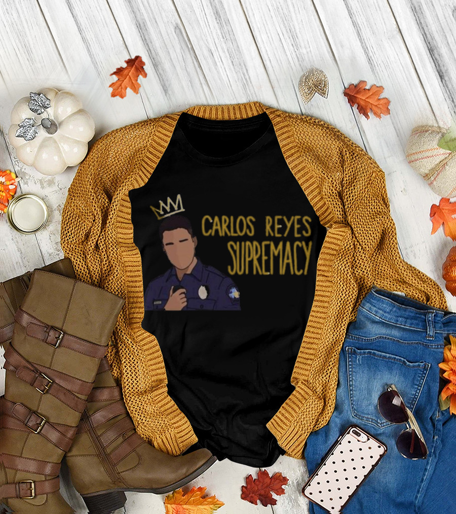 Carlos Reyes Supremacy 911 Lone Star Character T-Shirt