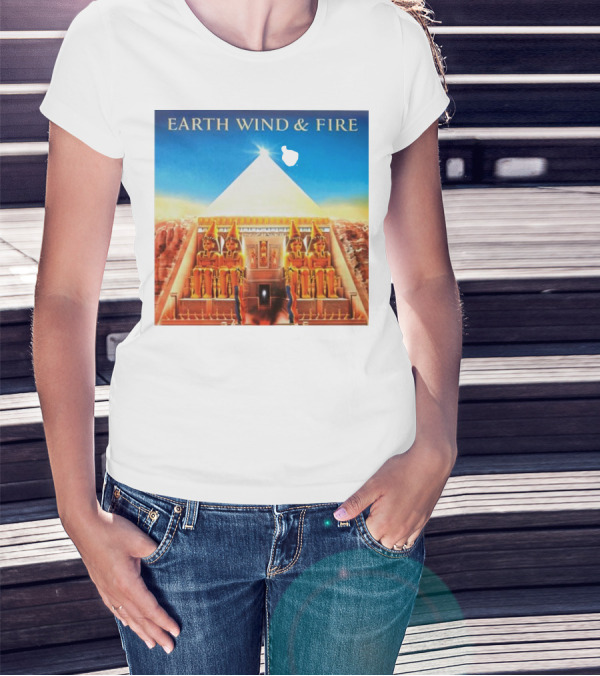 Earth Wind And Fire Pyramid And Sphinx T-Shirt