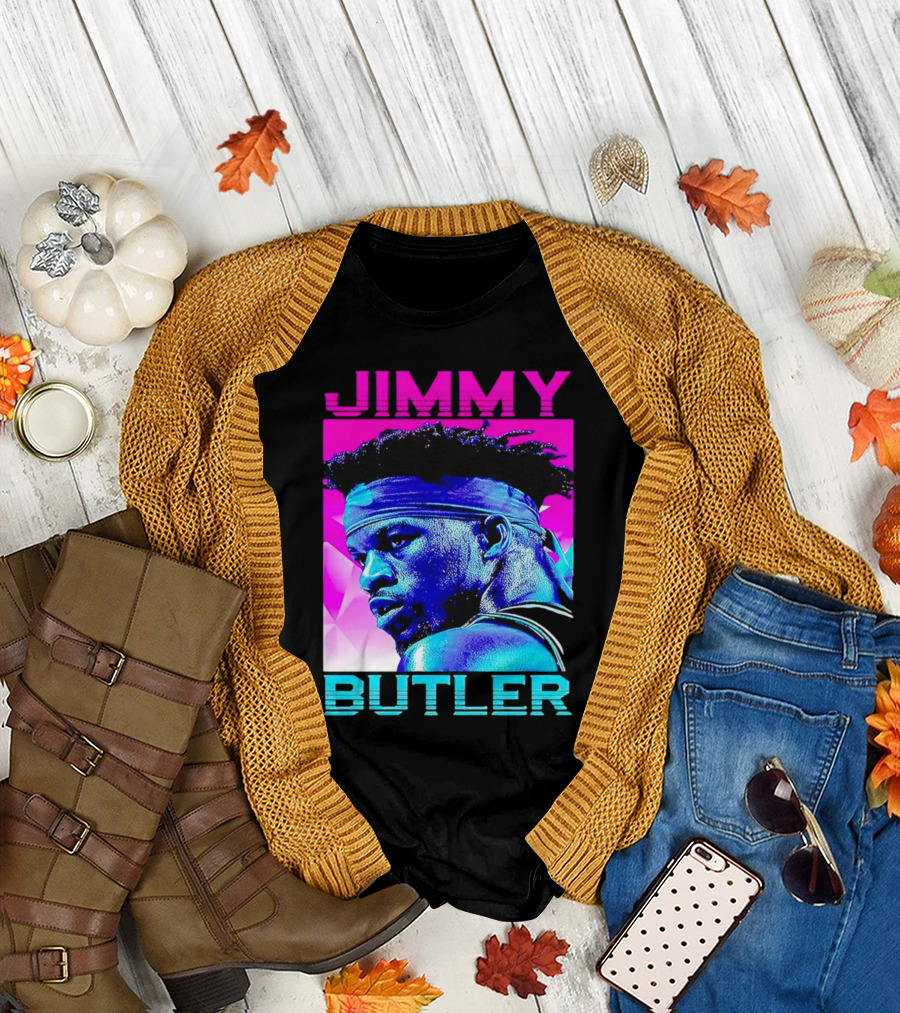Jimmy Butler Retro Neon T-Shirt