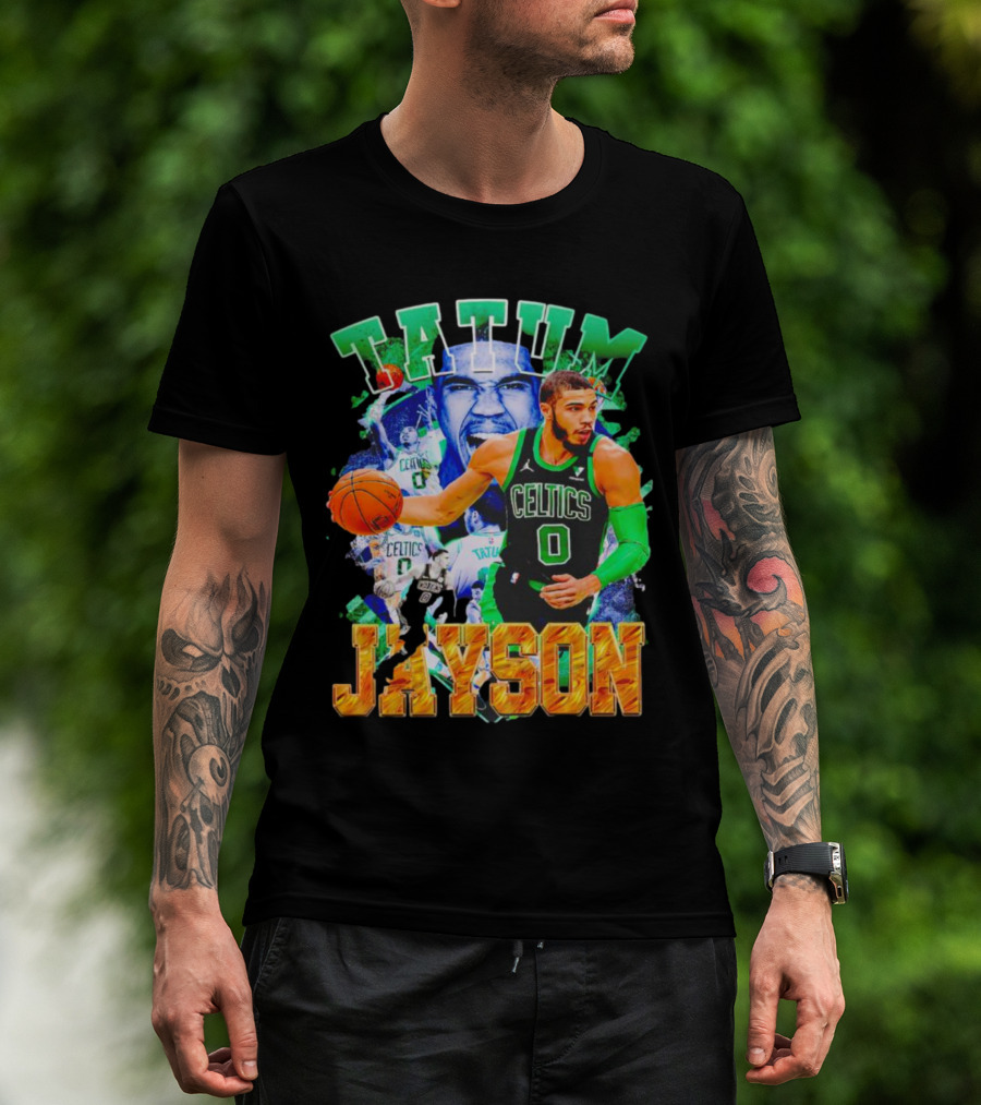 Tatum Celtics Jayson Basketball Star T-Shirt