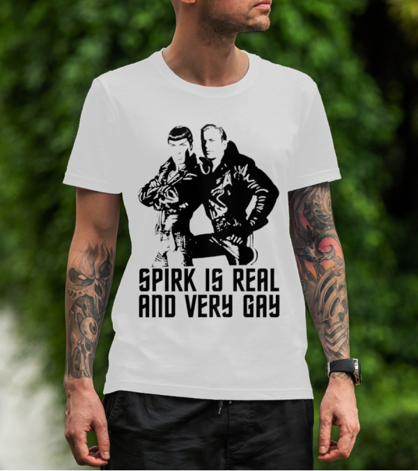 Spirk Is Real And Very Gay Star Trek T-Shirt