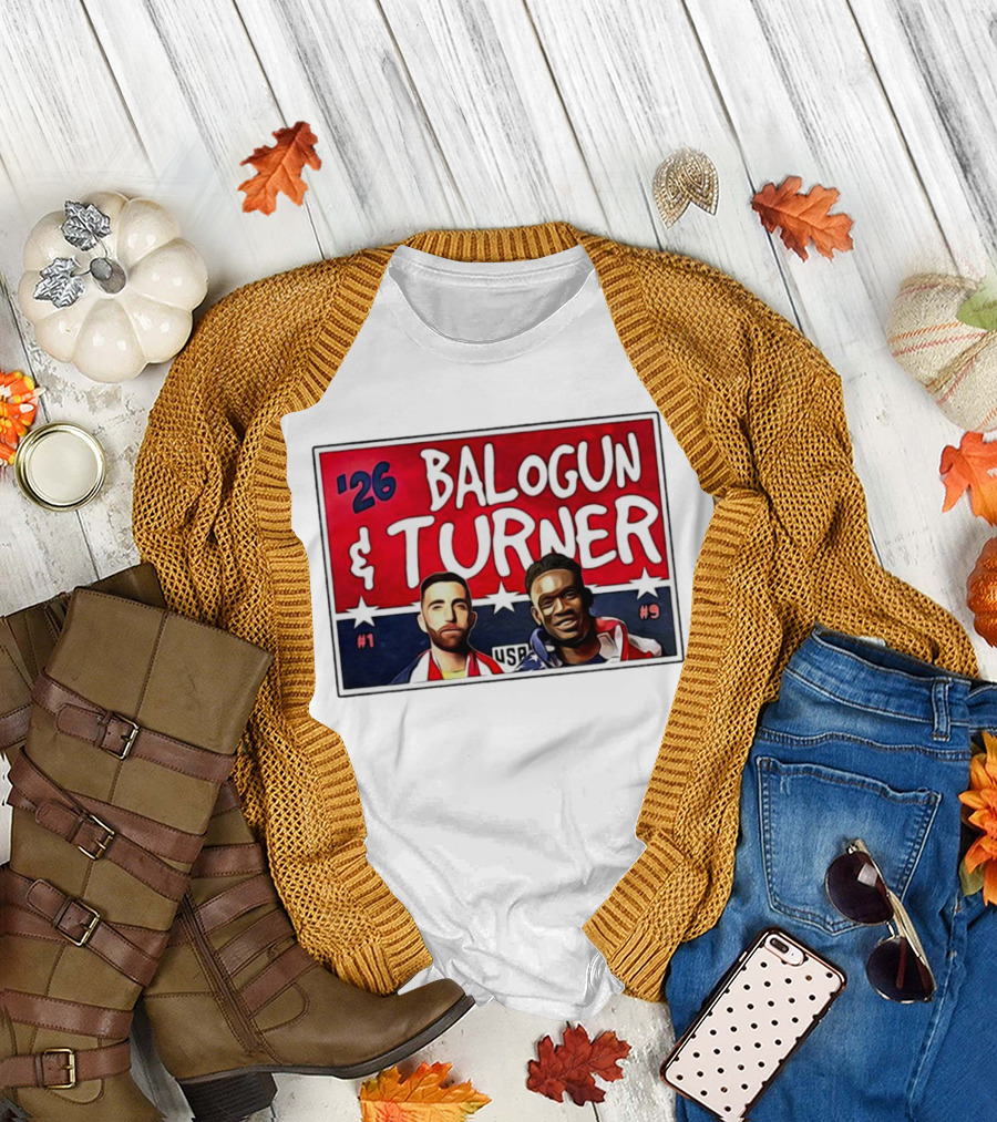 '26 Balogun Turner USA #1 #9 T-Shirt