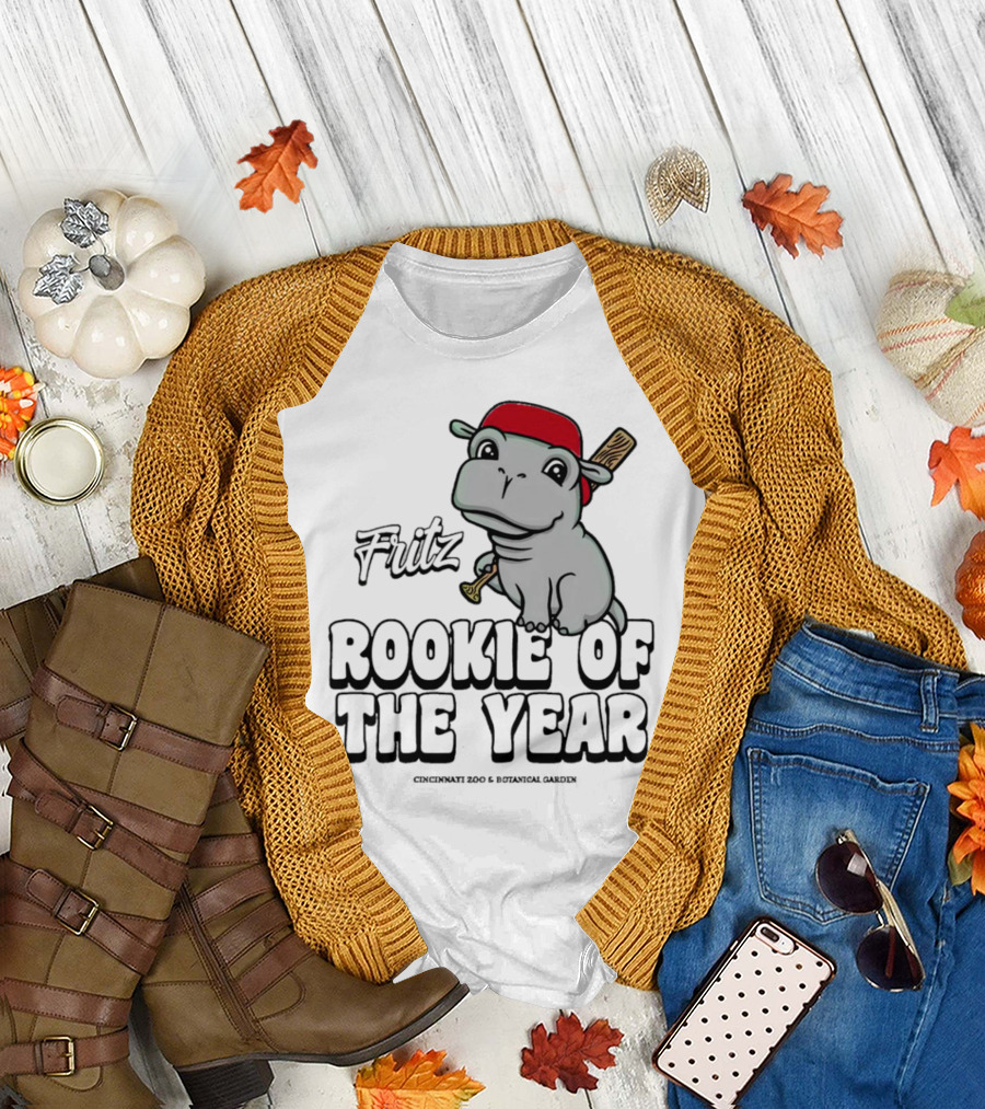 Fritz Rookie of the Year Cincinnati Zoo Botanical Garden T-Shirt
