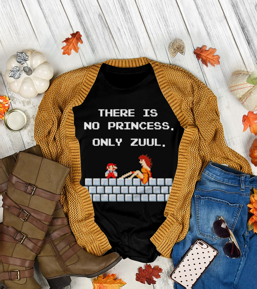 There Is No Princess Only Zuul Mario Mashup T-Shirt