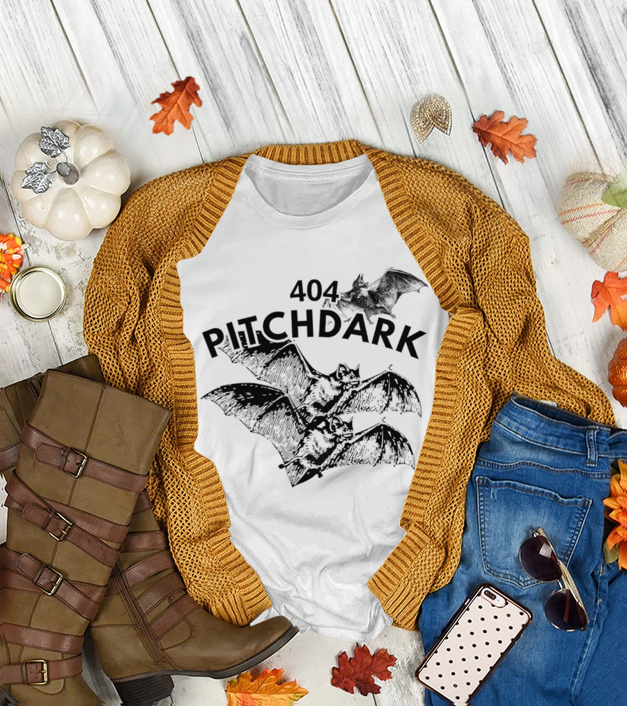 404 Pitch Dark Bats T-Shirt