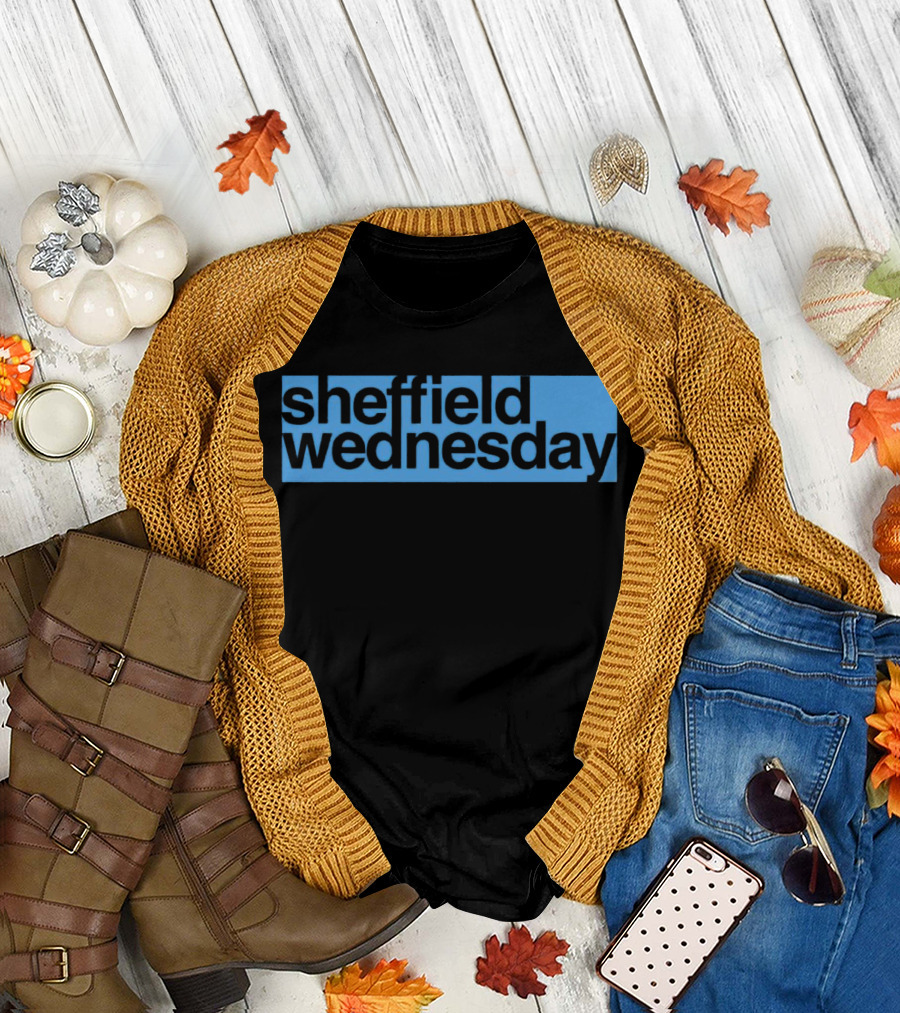 sheffield wednesday blue background T-Shirt