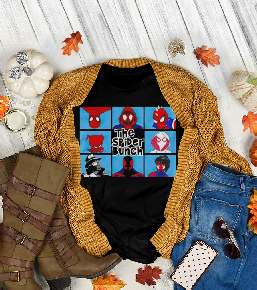 The Spider Bunch Spider-Man Faces Collection T-Shirt