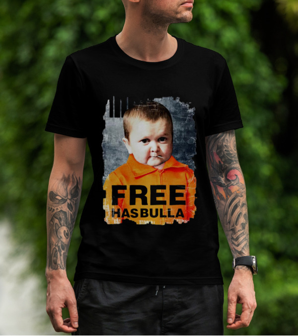 Hasbulla Magomedov Free Hasbulla Orange Jumpsuit T-Shirt