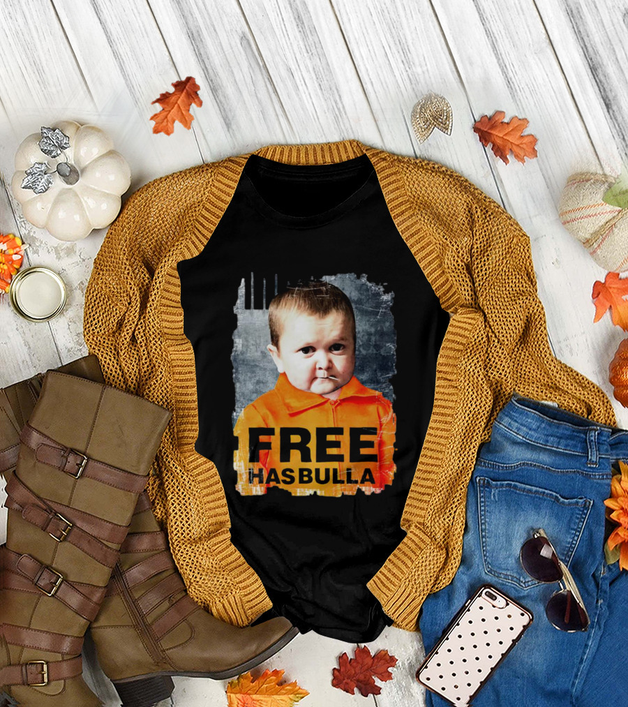 Hasbulla Magomedov Free Hasbulla Orange Jumpsuit T-Shirt