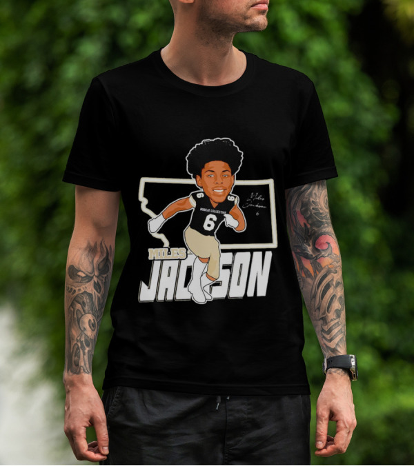 Miles Jackson Bobcat Collective Signature Montana State Bobcats T-Shirt