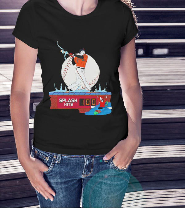 Splash Hits 100 McCovey Cove Baseball Kayaks T-Shirt