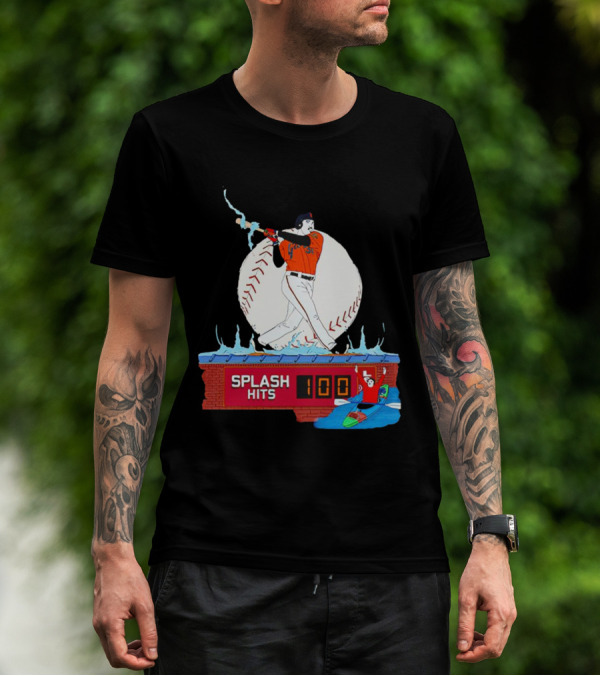 Splash Hits 100 McCovey Cove Baseball Kayaks T-Shirt