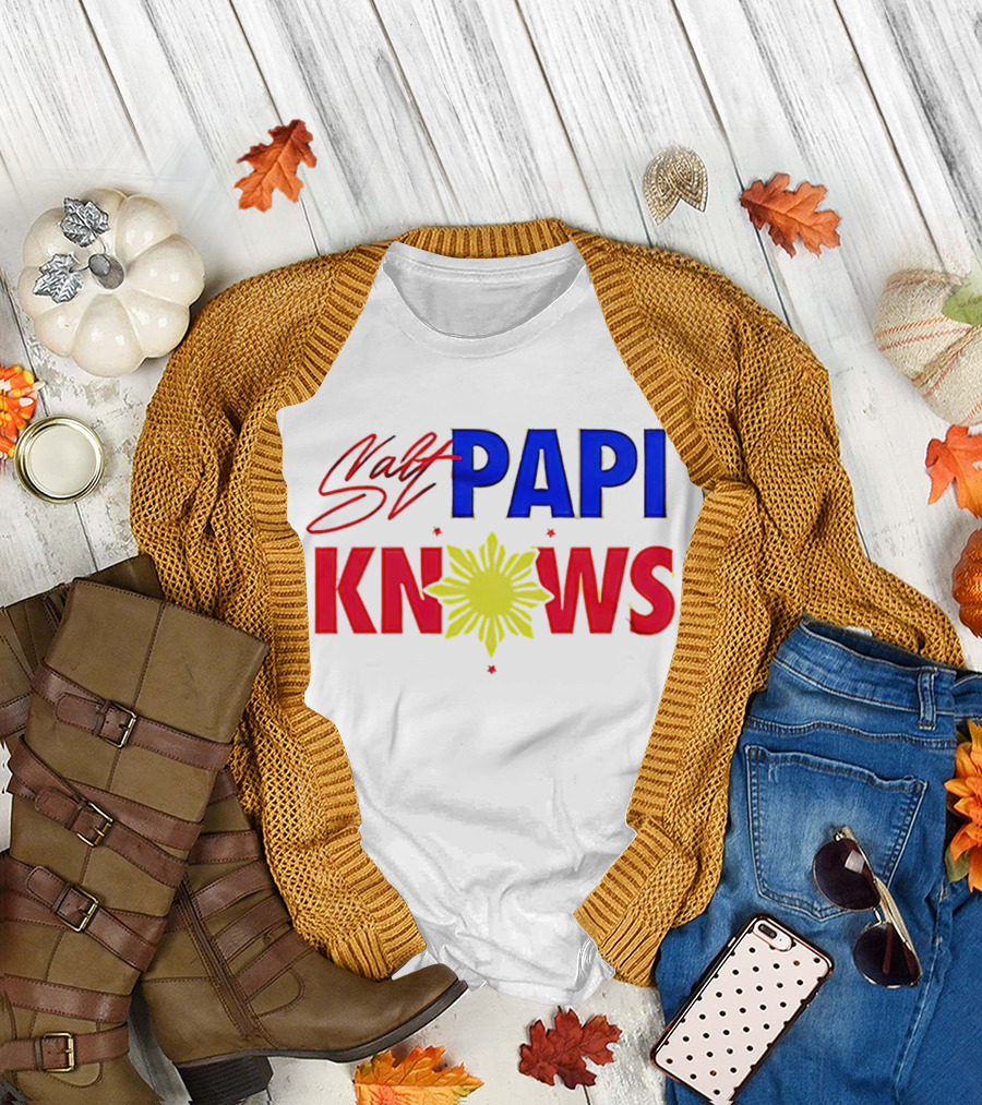 Salt Papi Knows Filipino Sun T-Shirt