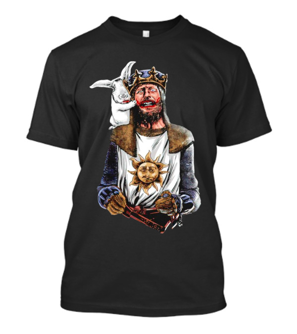 Monty Python King Arthur And The Vicious Bunny T-Shirt