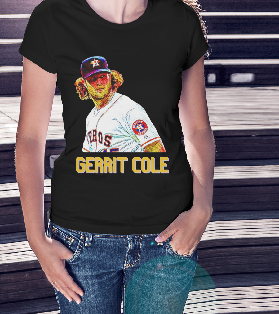 Gerrit Cole Astros Houston Baseball Player T-Shirt