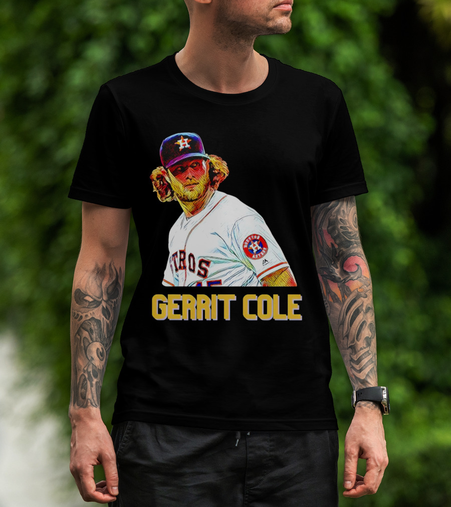 Gerrit Cole Astros Houston Baseball Player T-Shirt