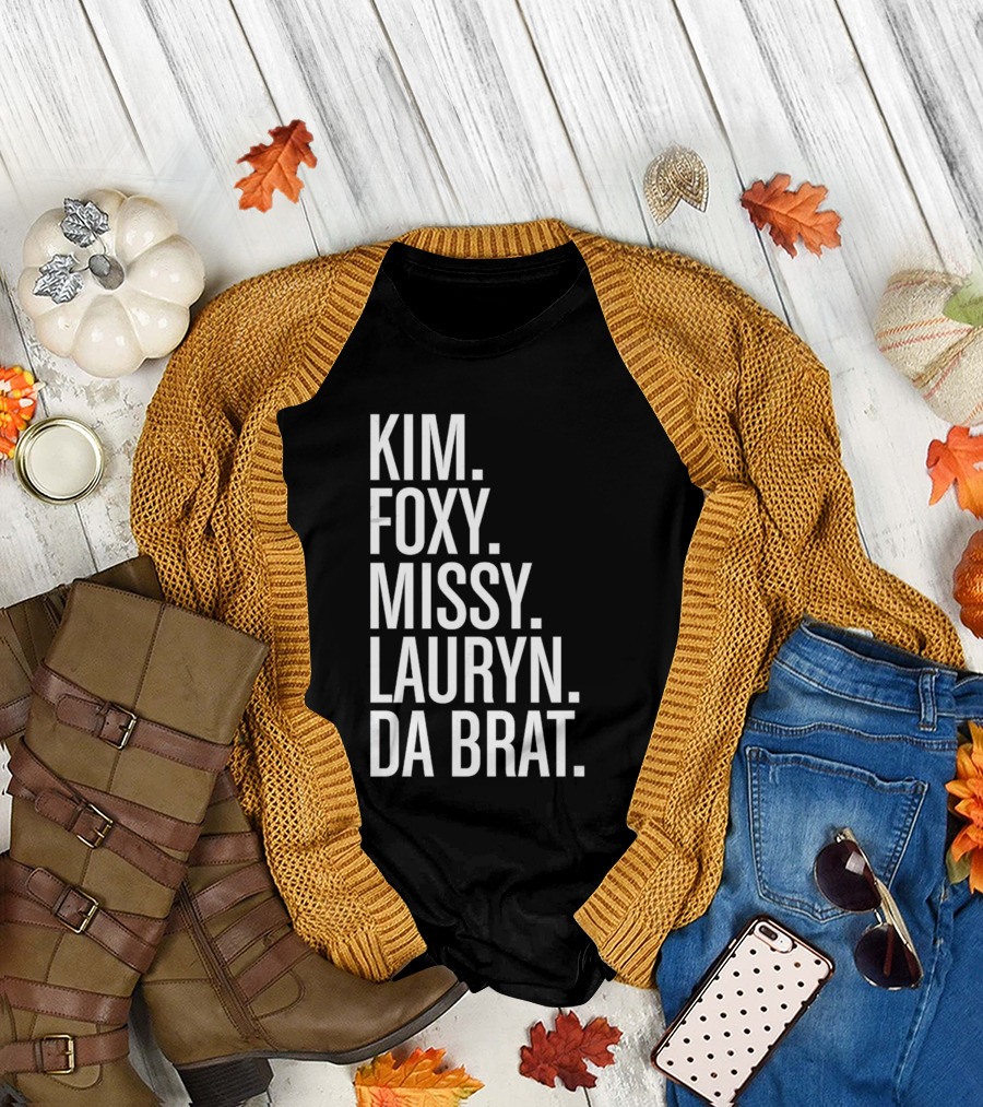 Kim Foxy Missy Lauryn Da Brat Legends Combo T-Shirt