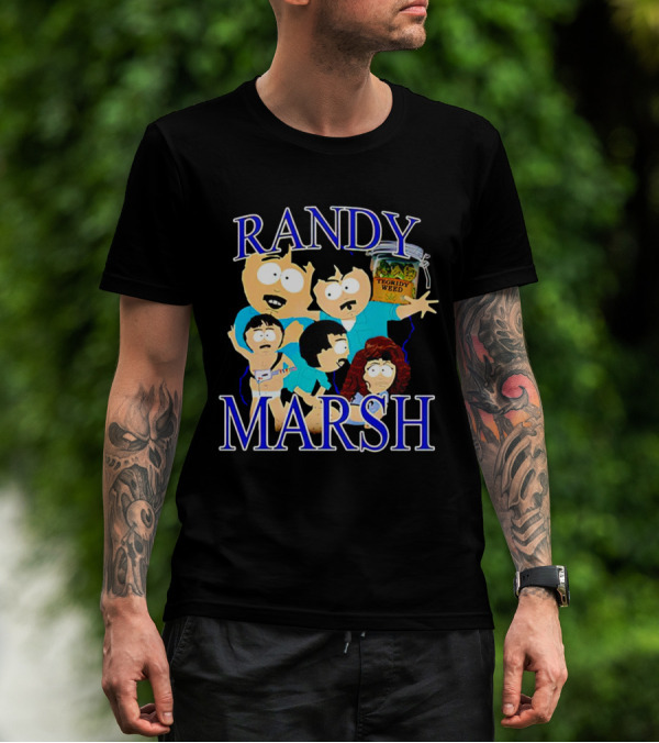 Randy Marsh Tegridy Weed South Park Fan T-Shirt