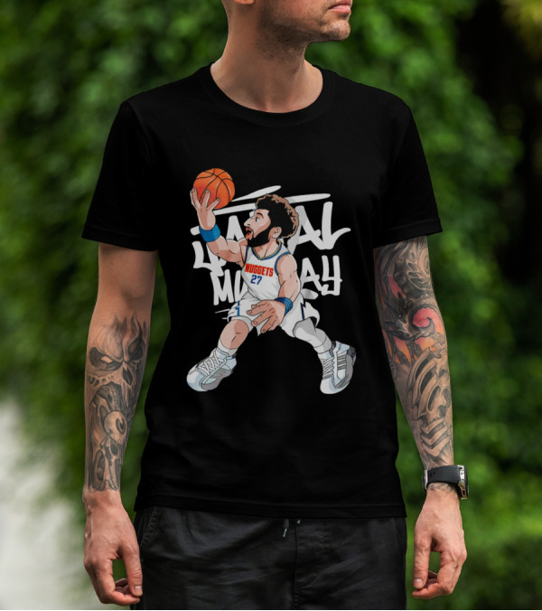 Denver Nuggets Jamal Murray Mile High Basketball Jumper T-Shirt