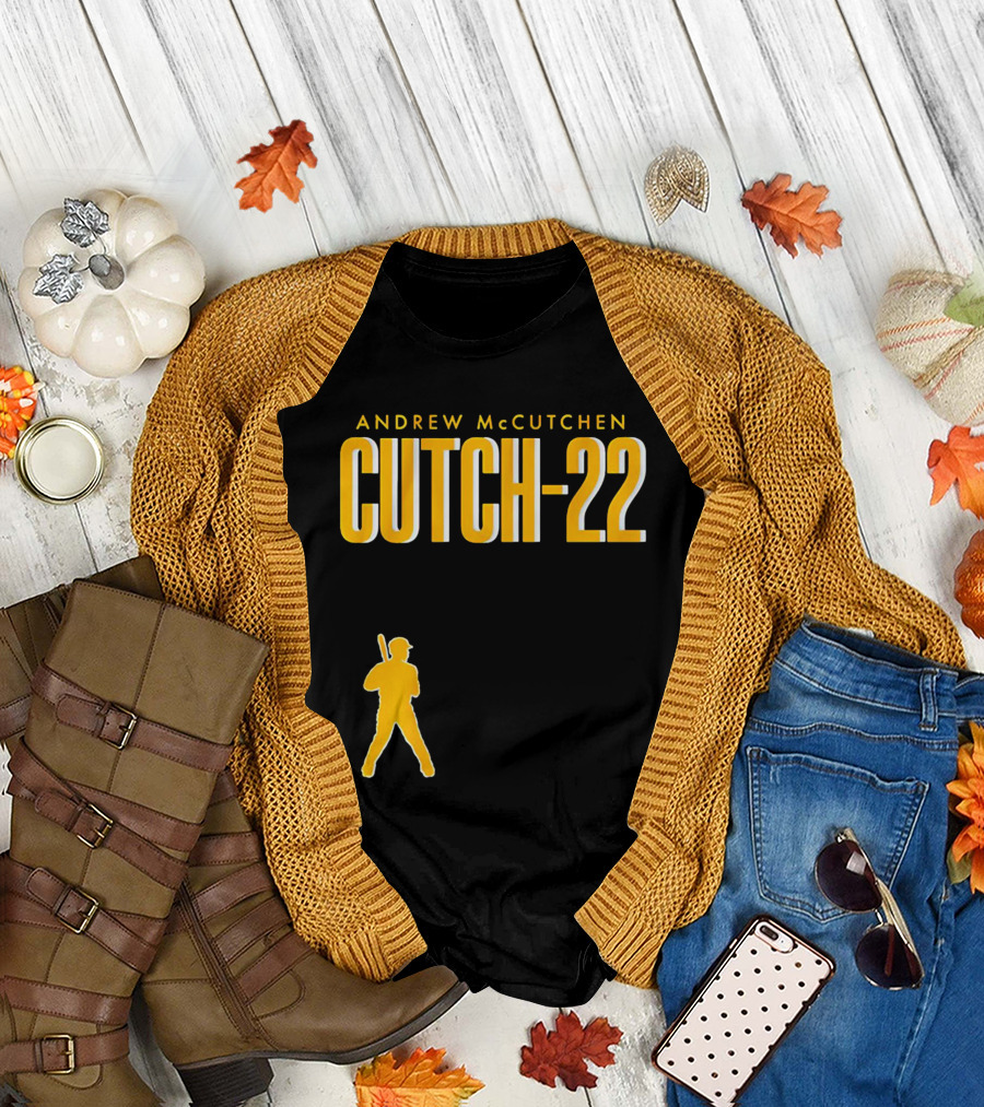 ANDREW MCCUTCHEN CUTCH-22 PITTSBURGH PIRATES T-Shirt