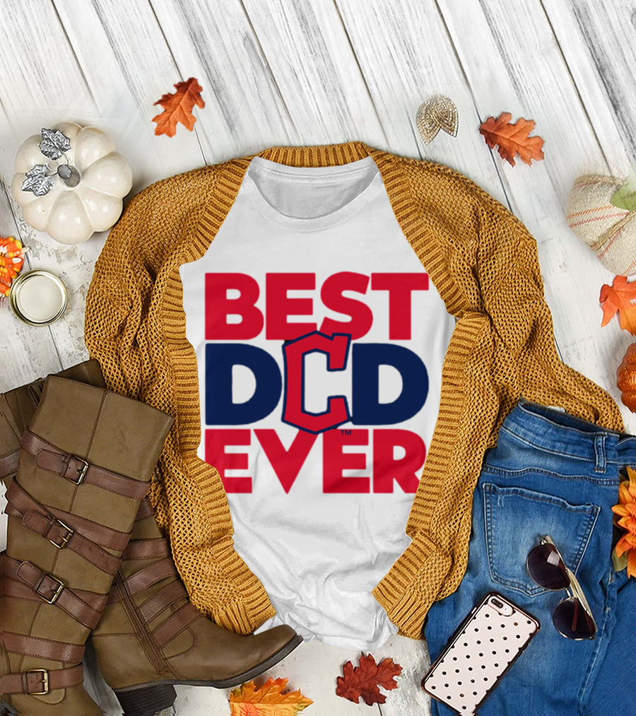 Best Dad Ever MLB Cleveland Guardians T-Shirt