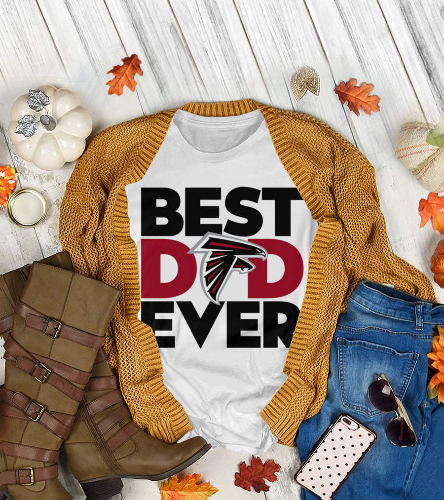 Best Dad Ever Atlanta Falcons T-Shirt