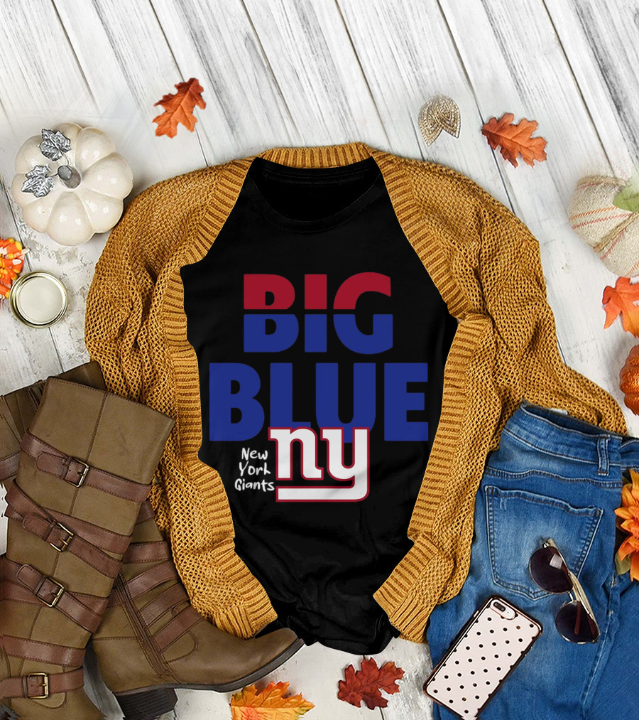 Big Blue New York Giants NY T-Shirt