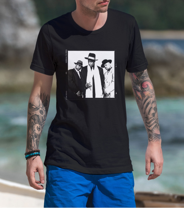 Jay-Z Reasonable Doubt Black And White Album Cover Photo T-Shirt
