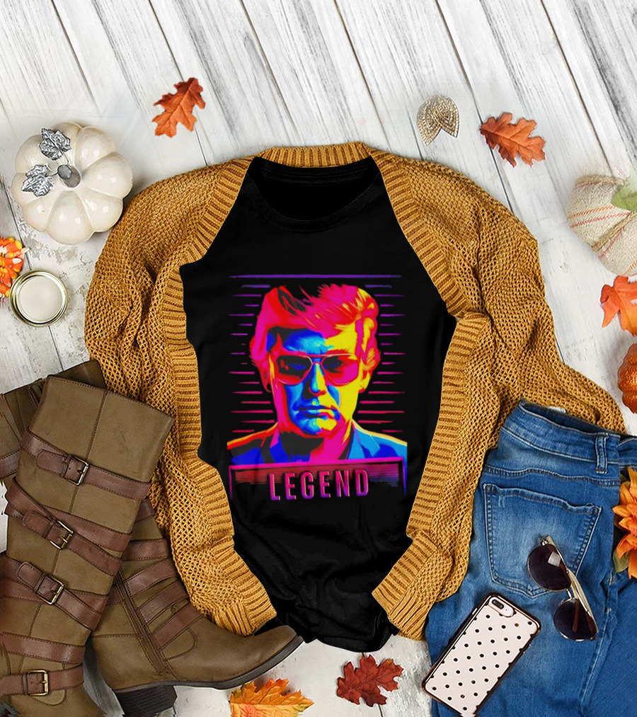 Legend Retro Neon Donald Trump T-Shirt
