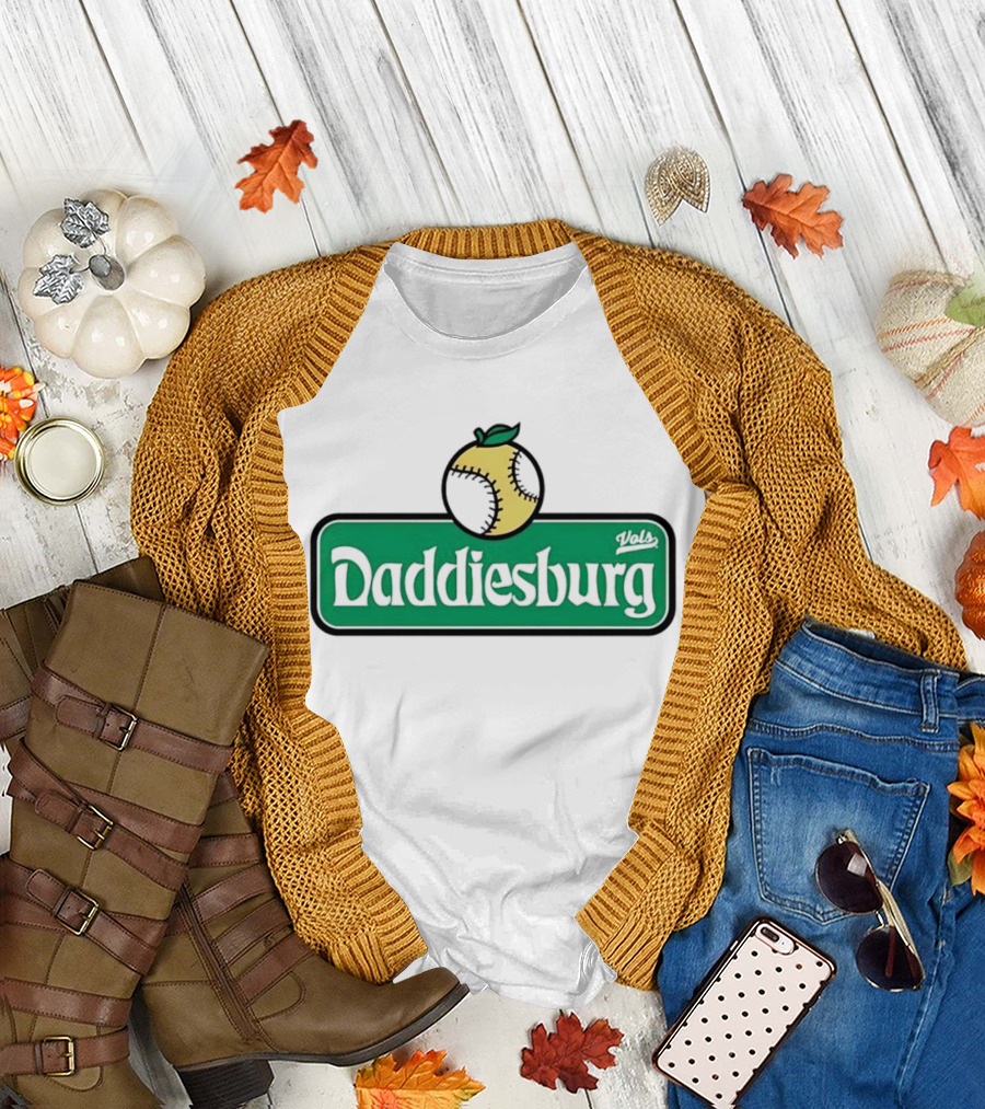 Vols Daddiesburg Baseball Peach T-Shirt