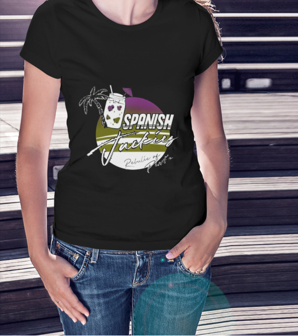 Spanish Jackie’s Tropical Drink Republic Of Pirates T-Shirt