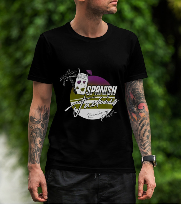 Spanish Jackie’s Tropical Drink Republic Of Pirates T-Shirt