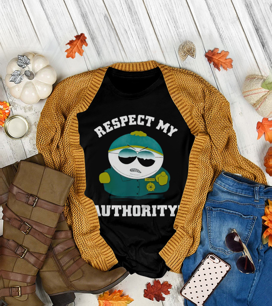 Respect My Authority Cartman South Park T-Shirt