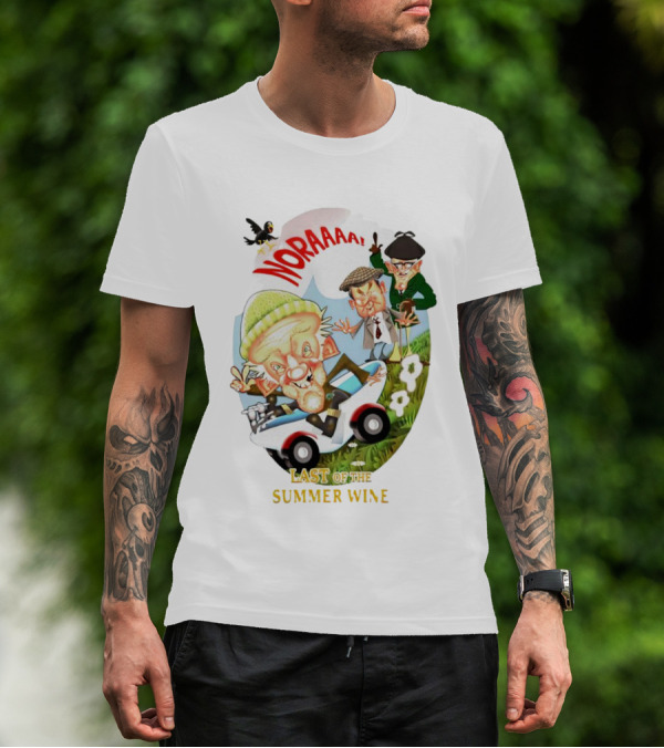 NORAAA Last Of The Summer Wine Golf Cart Mischief T-Shirt