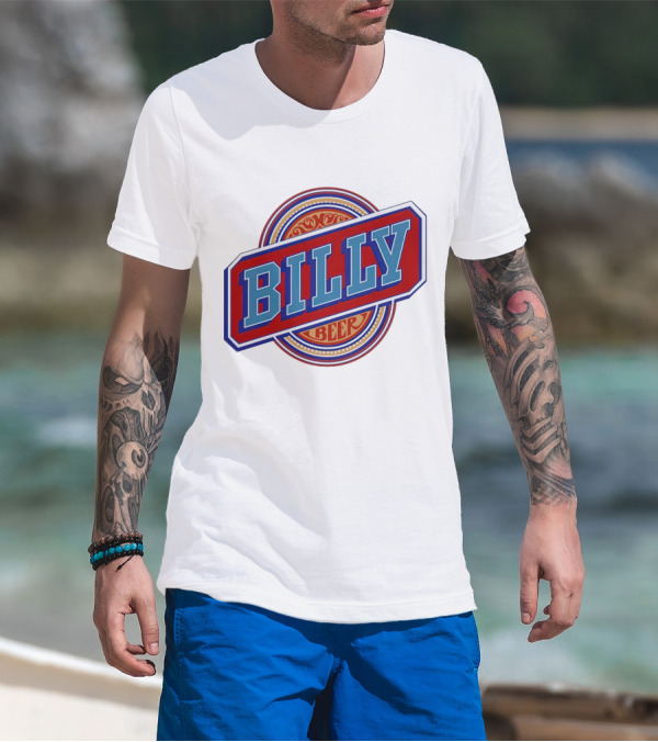 BILLY BEER Retro Vintage T-Shirt