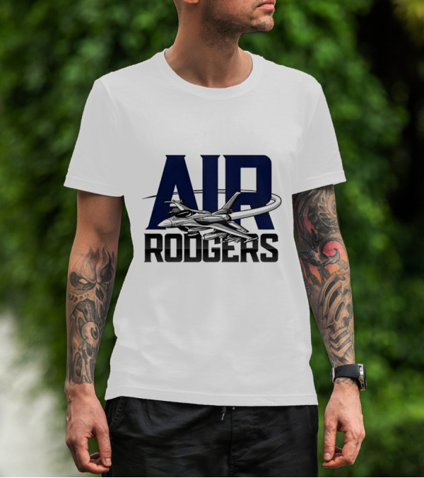 Isaiah Rodgers Air Rodgers Fighter Jet T-Shirt